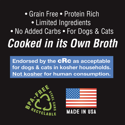 EVANGER'S COMPLEMENTS GRAIN FREE SALMON CANNED DOG & CATS