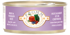 Fromm Beef & Venison Pate Cat Cans