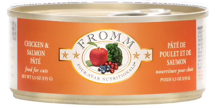 Fromm Chicken & Salmon Pate Cat Cans