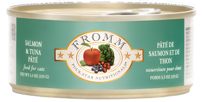 Fromm Salmon & Tuna Pate Cat Cans