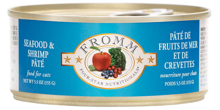 Fromm Seafood & Shrimp Pate Cat Cans