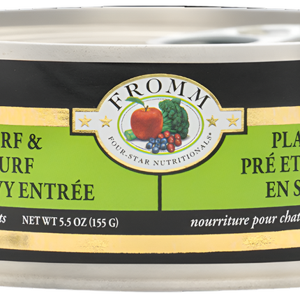 Fromm Surf & Turf In Gravy Entree Cat Cans