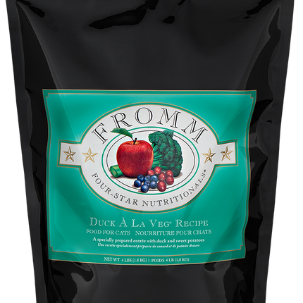 Fromm Duck A La Veg Recipe for Cats