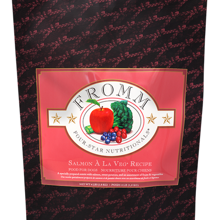 Fromm Four-Star Nutritionals®  Salmon À La Veg® Recipe Food for Dogs