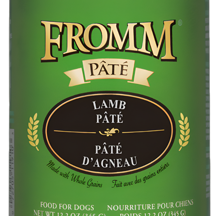 Fromm Lamb Pate Dog Cans