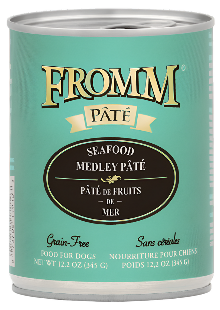 Fromm Grain-Free Seafood Medley Pate Dog Cans