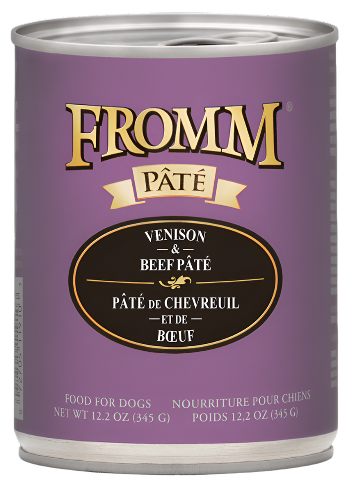 Fromm Venison & Beef Pate Dog Cans