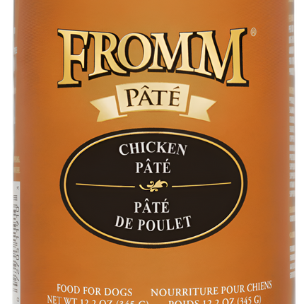 Fromm Grain-Free Chicken Pate Dog Cans