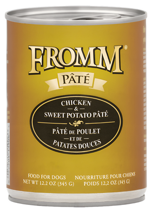 Fromm Grain-Free Chicken & Sweet Potato Pate Dog Cans