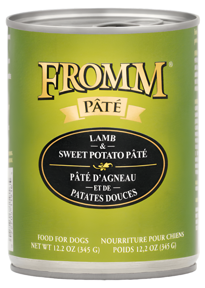 Fromm Grain-Free Lamb & Sweet Potato Pate Dog Cans