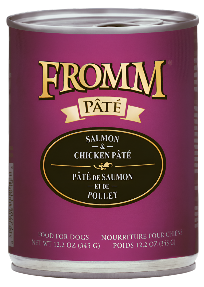 Fromm Grain-Free Salmon & Chicken Pate Dog Cans