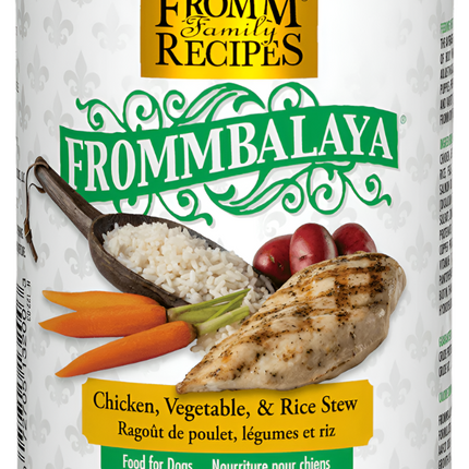 Frommbalaya Chicken, Vegetable & Rice Stew Dog Cans