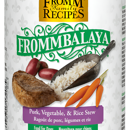 Frommbalaya Pork, Vegetable & Rice Stew Dog Cans