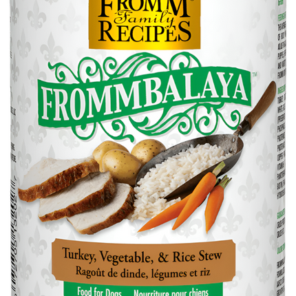 Frommbalaya Turkey, Vegetable & Rice Stew Dog Cans