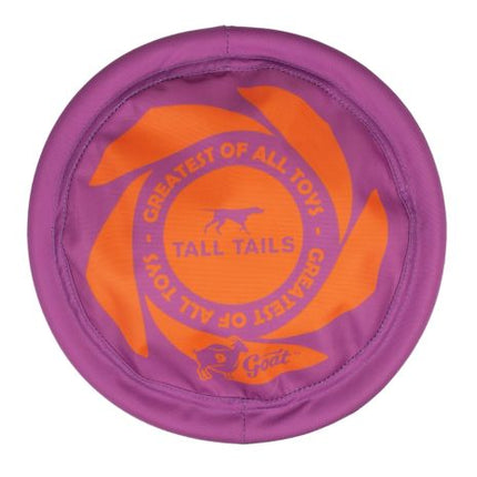 Tall Tails Goat Sport Flyer Purple 9" Dog Toy