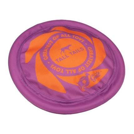 Tall Tails Goat Sport Flyer Purple 9" Dog Toy
