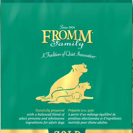 Fromm Family Large Breed Adult Gold Food for Dogs – 15 lb bag