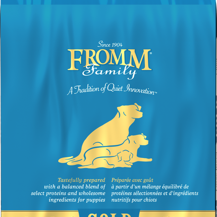 Fromm Family Large Breed Puppy Gold Food for Dogs – 15 lb bag