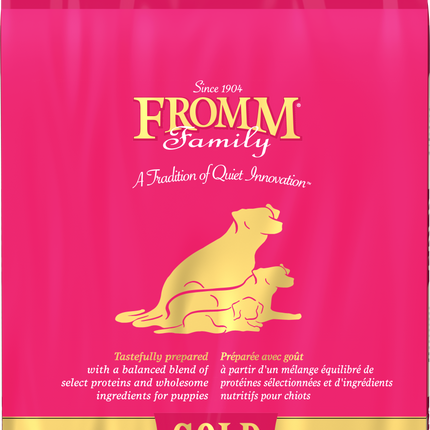 Fromm Family Puppy Gold Food for Dogs – 15 lb bag