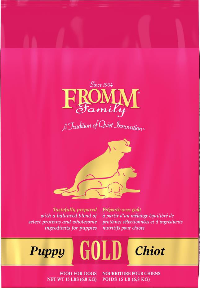 Fromm Family Puppy Gold Food for Dogs – 15 lb bag