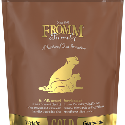 Fromm Family Weight Management Gold Food for Dogs – 5 lb bag