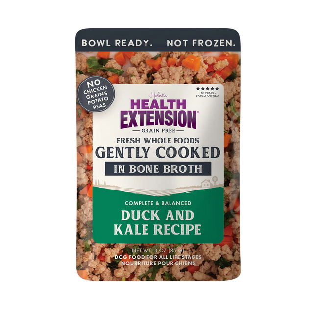 Health Extension Gently Cooked Duck & Kale 9oz