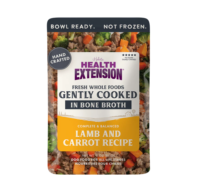 Health Extension Gently Cooked Lamb & Carrots 9oz