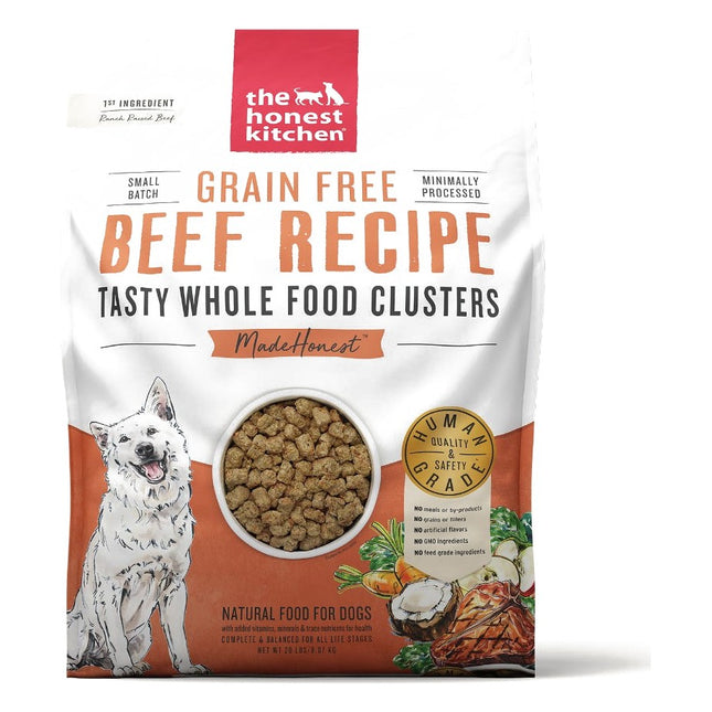 The Honest Kitchen Clusters Grain Free Beef Recipe