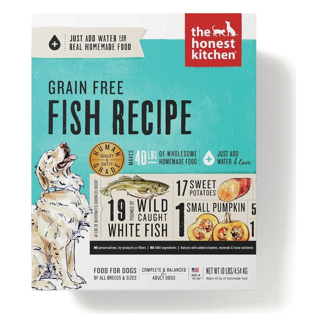 The Honest Kitchen Dehydrated Grain Free Fish Recipe