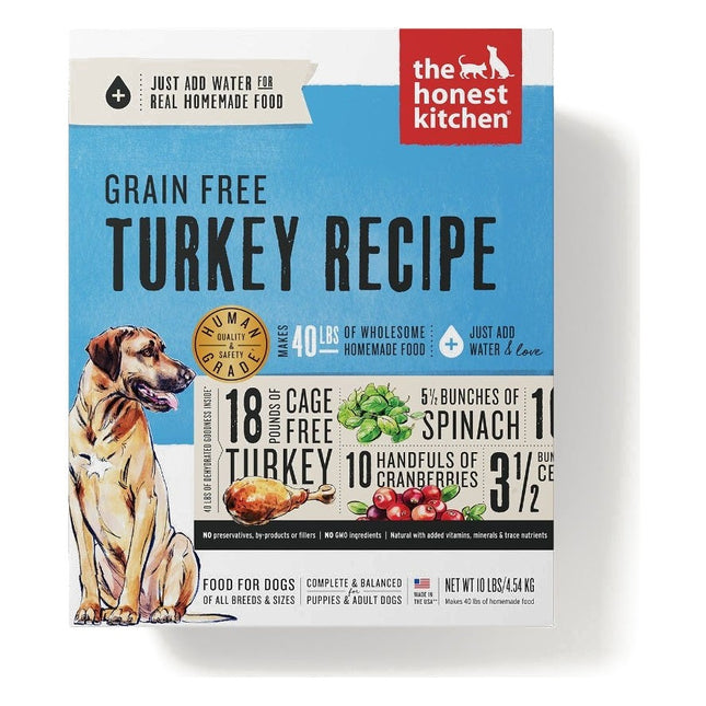 The Honest Kitchen Dehydrated Grain Free Turkey Recipe