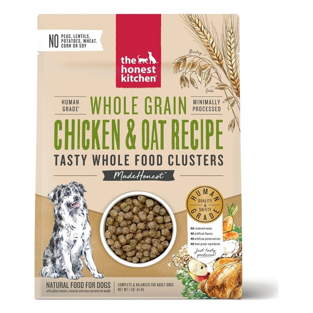 The Honest Kitchen Whole Grain Chicken & Oat Clusters