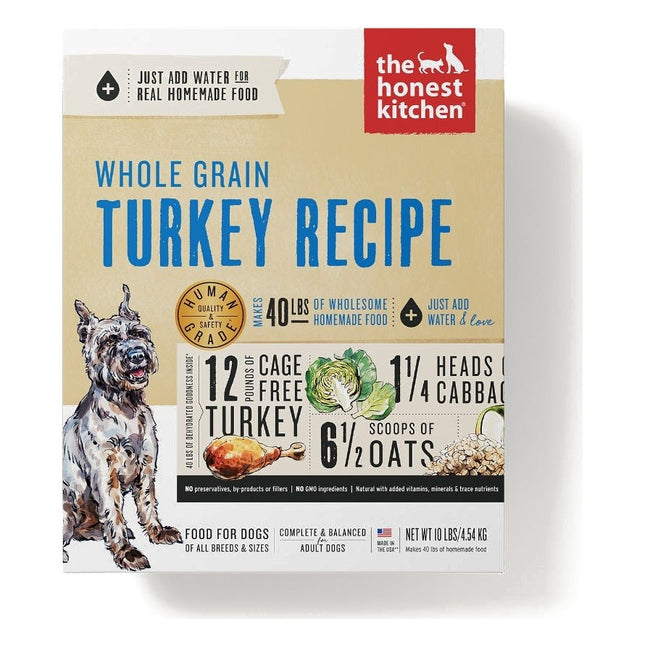 The Honest Kitchen Dehydrated Whole Grain Turkey Recipe