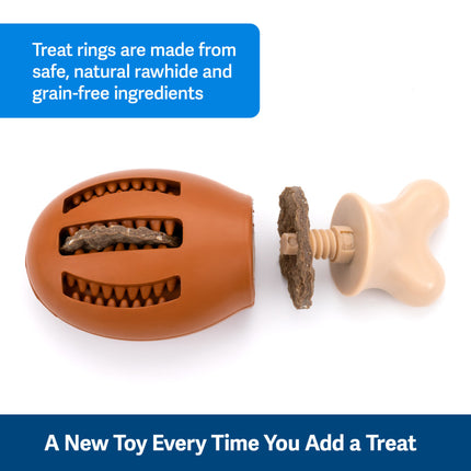 PetSafe Busy Buddy Chompin' Chicken Treat Holding Dog Toy