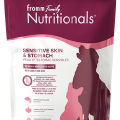 Fromm Nutritionals Sensitive Skin & Stomach Salmon Recipe dry dog food - gentle salmon recipe for sensitive stomachs and healthy skin and coat