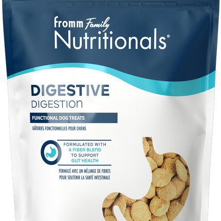 Fromm Nutritionals Digestive functional dog treats with pumpkin - crunchy treats to support healthy digestion