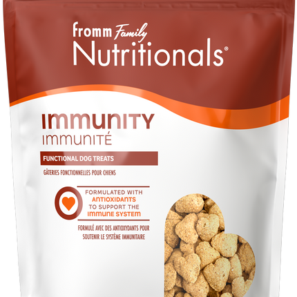 Fromm Nutritionals Immunity functional dog treats - crunchy treats to support a healthy immune system