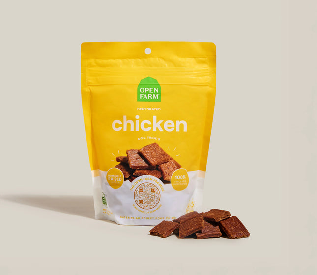 Open Farm Dehydrated Chicken Dog Treats 4.5oz