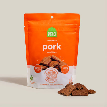 Open Farm Dehydrated Pork Dog Treats