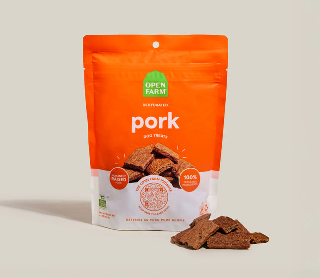 Open Farm Dehydrated Pork Dog Treats