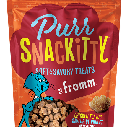 Fromm Chicken Flavor PurrSnacKitty Cat Treats