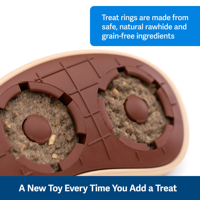 PetSafe Busy Buddy Slab O' Sirloin Treat Holding Dog Toy