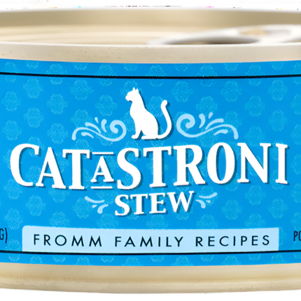 Fromm Cat-A-Stroni Salmon & Vegetable Stew Cat Cans