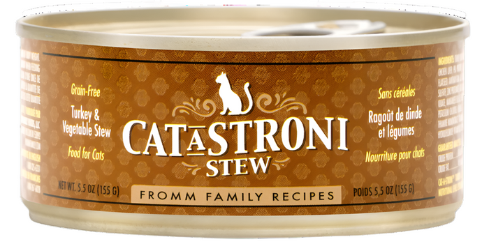 Fromm Cat-A-Stroni Turkey & Vegetable Stew Cat Cans