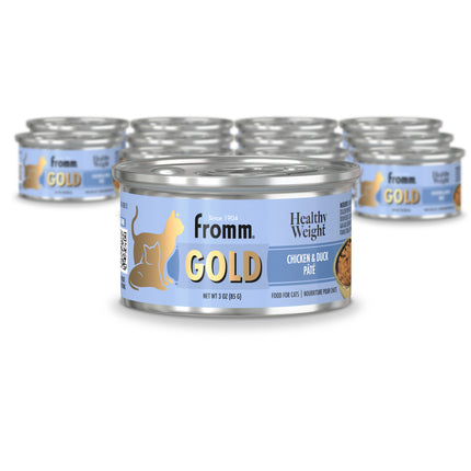 Fromm Gold Healthy Weight Chicken & Duck Pâté Cat Cans