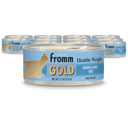 Fromm Gold Healthy Weight Chicken & Duck Pâté Cat Cans