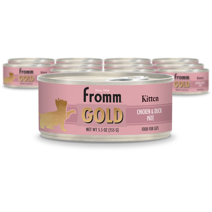 Fromm Gold Kitten Chicken & Duck Pâté Cat Cans