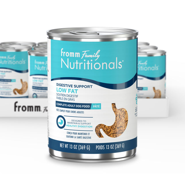 Fromm Nutritionals Digestive Support Low Fat Pâté Dog Cans