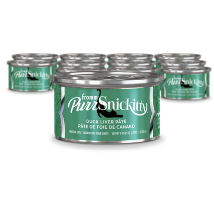 Fromm PurrSnickitty Duck Liver Pâté Cat Cans