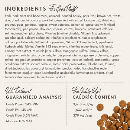 Fromm Four-Star Nutritionals Pork & Applesauce Formula Dog Food
