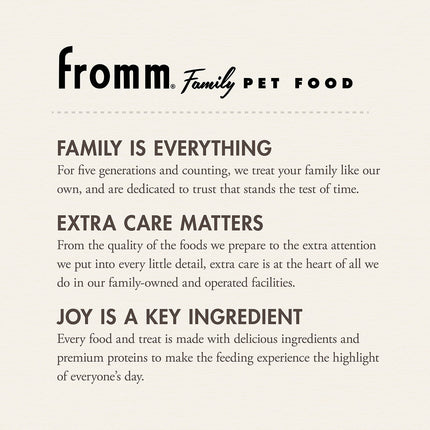 Fromm Parmesan Cheese Oven Baked Dog Treats